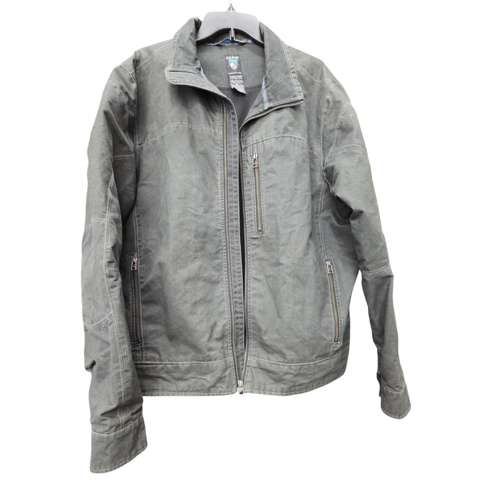 Kuhl Mens Vintage Grey Burr Jacket - Size XLarge - Picture 3 of 7